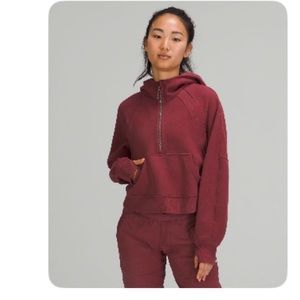 Lululemon scuba cropped hoodie